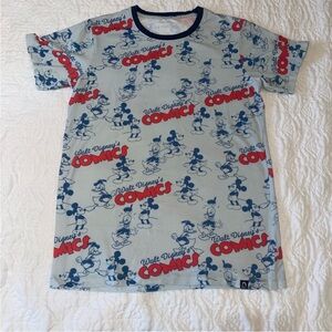 Rags Disney Comics shirt - Blue and Red